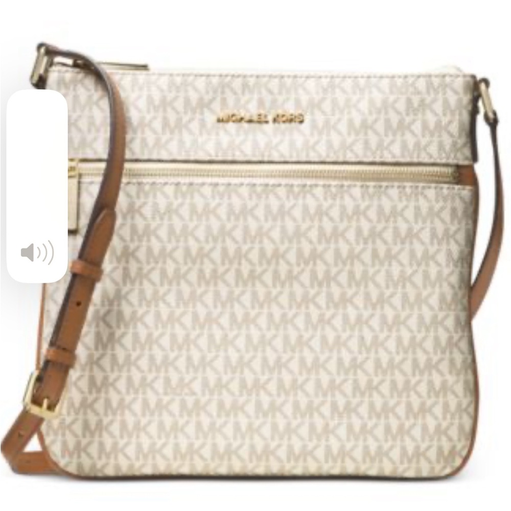 MICHAEL KORS BEDFORD FLAT CROSSBODY